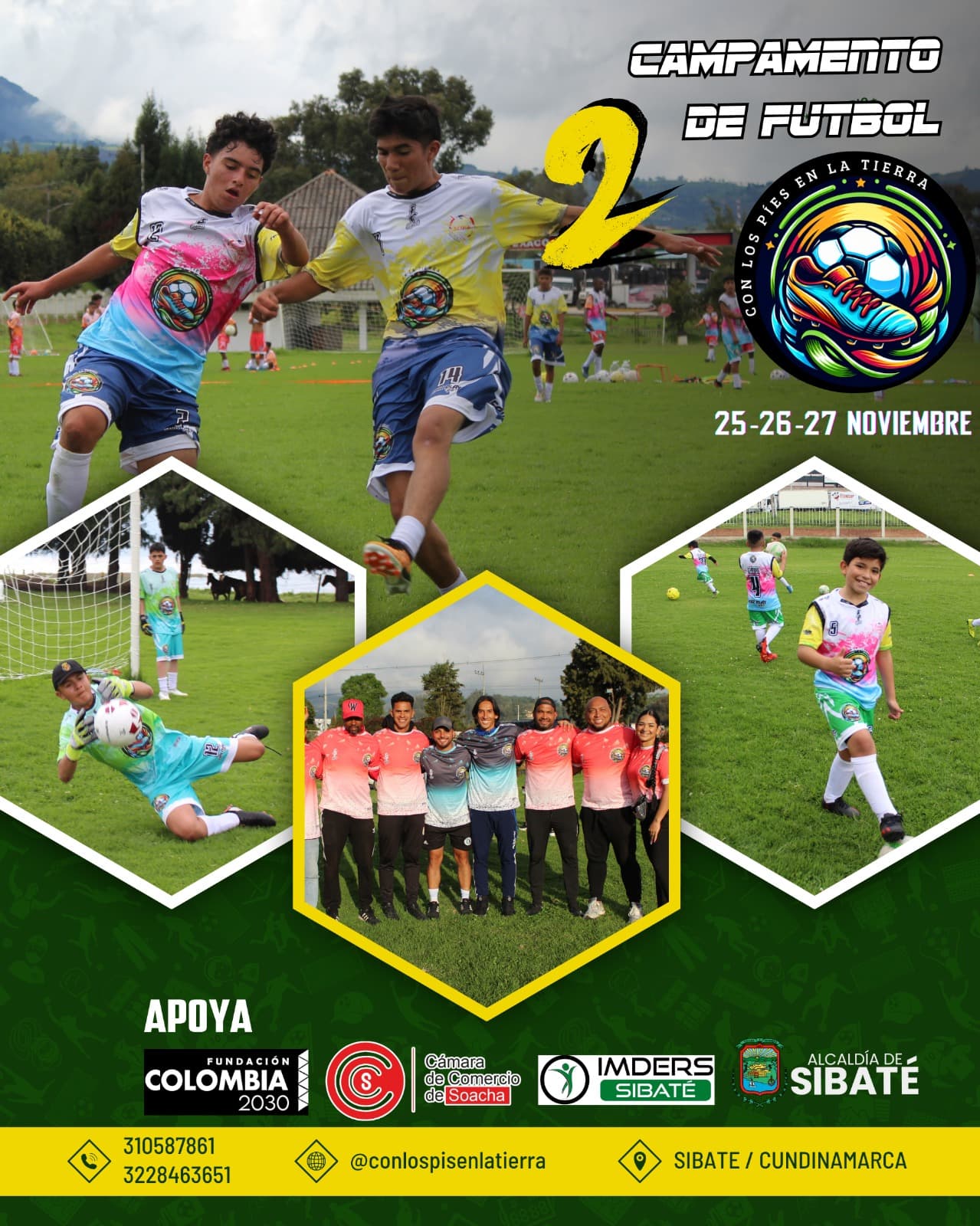 2do Campamento de Fútbol Sibaté 2025